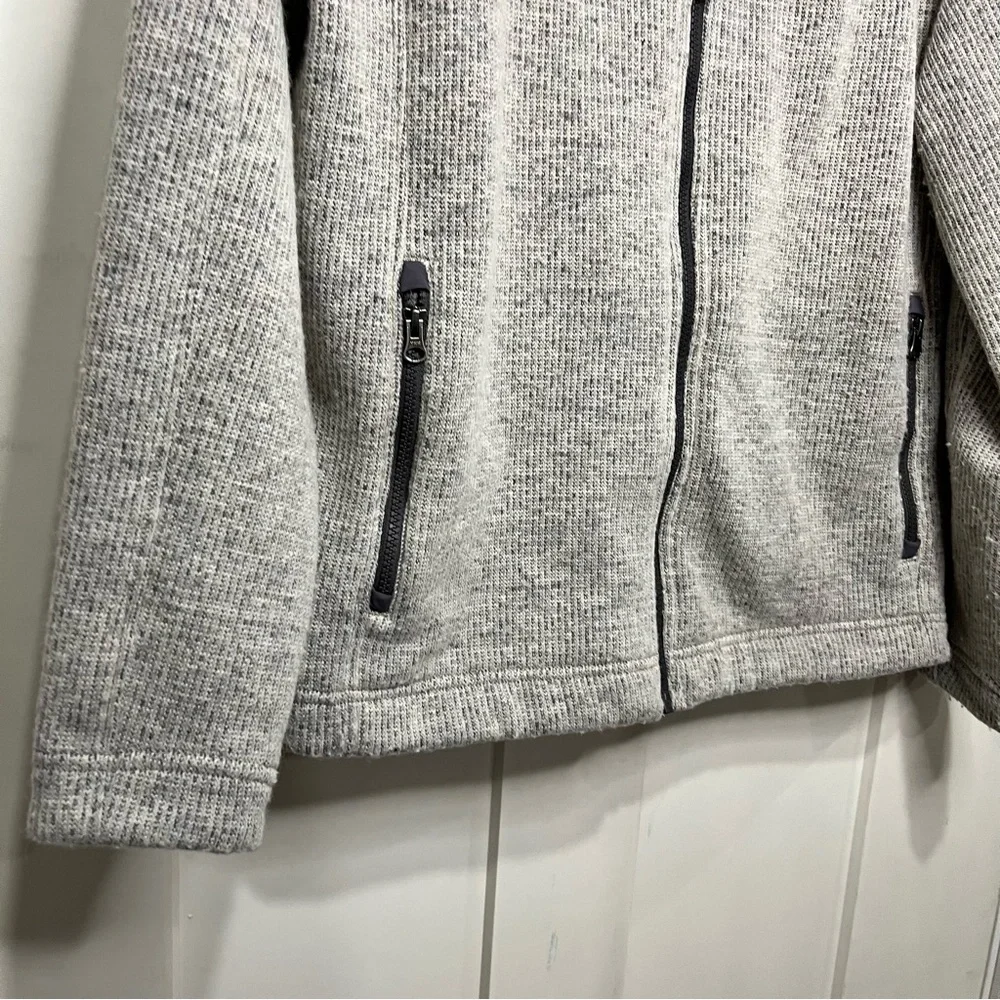 Marmot Men’s Full Zip Knit Fleece Jacket Gray XL - Picture 8 of 12